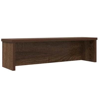 Afbeelding van vidaXL Keukenrek stapelbaar 60x15x16 cm bewerkt hout bruin eikenkleur
