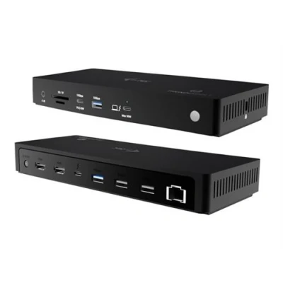 Afbeelding van i Tec Dockingstation USB C / USB4 Thunderbolt 3 4 5 2 x HDMI, 1GbE, 2.5GbE 160 Watt Europa