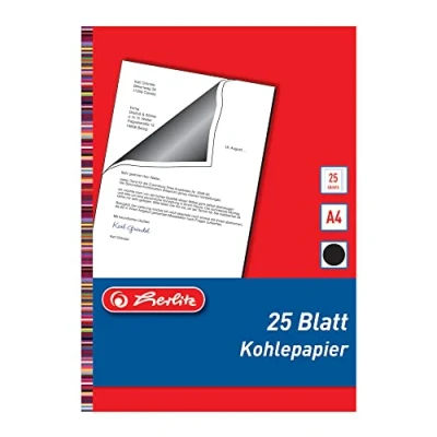 Image de herlitz papier carbone, format A4, contenu: 25 feuilles