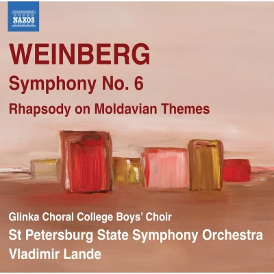 Afbeelding van Glinka Choral College Boys’ Choir, St. Petersburg State Symphony Orchestra, Vladimir Lande Weinberg: No. 6 / Rhapsody On Moldavian Themes (CD)