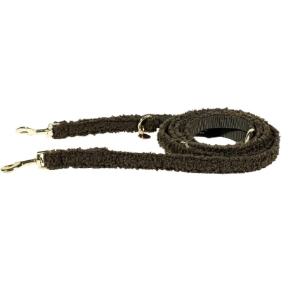 Afbeelding van Kentucky Hondenriem Teddy Fleece Small Pine Green 2m