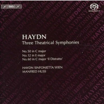 Afbeelding van Haydn Sinfonietta Wien Three Theatrical Symphonies (Super Audio CD)