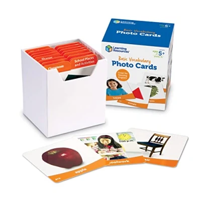 Afbeelding van Learning Resources Fotokaarten voor basisprincipes van woordenschat