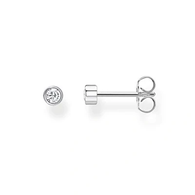 Afbeelding van Thomas Sabo H2136 414 14 Enkele Oorbel Dames 925er Zilver geel verguld