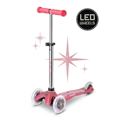 Afbeelding van Micro Step Mini Deluxe Glitter LED Roze
