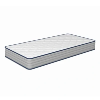 Afbeelding van TECNOCOLCHON Visco Baby® babymatras, omkeerbaar, een koele zomerkant en winterzijde, gewatteerd, comfortabele viscose, ultrazacht, anti mijt, Oeko Tex® (80 x 160 12 cm)