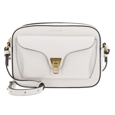Afbeelding van Coccinelle BEAT Schoudertas, Dames, Maat: One Size, Blanco