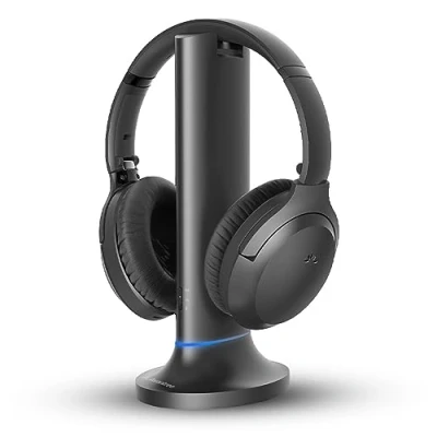 Afbeelding van Avantree Opera Plus Wireless Headphones for TV Watching with Transmitter &amp; Charging Dock 2 in 1, 3D Surround Sound, Clear Dialogue Mode, Pass Through Support