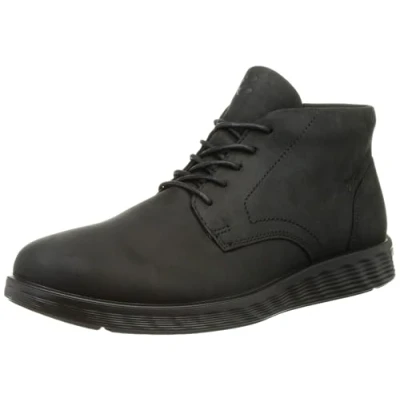 Afbeelding van ECCO LITE Hybrid MID CUT Sportieve veterschoenen, Heren, Maat: 47, Black Nubukleer