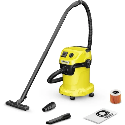 Afbeelding van Kärcher WD 3 P V 17/4/20 Nat en Droogzuiger 1000 W 17 liter Geïntegreerd stopcontact Patroonfilter