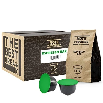 Afbeelding van Note d&#039;Espresso Espresso koffiecapsules uitsluitend compatibel met de machines Nescafé * DOLCE GUSTO* 96 capsules