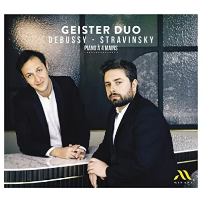 Afbeelding van Geister Duo Debussy/Stravinsky: Piano A Quatre Mains (CD)