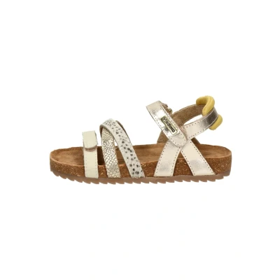 Afbeelding van Vingino Vienna Sandalen voor kinderen, Maat: 27, Goud Leer