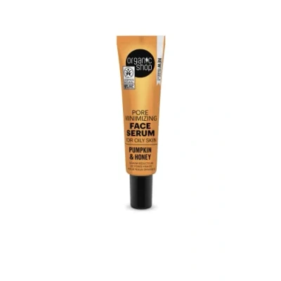 Afbeelding van Organic Shop Poriënminimaliserum voor vette huid Pompoen en honing (30 ml)
