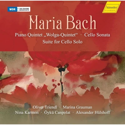 Afbeelding van Olivier Triendl, Marina Graumann, Nina Karmon Wolga Quintet Cello Sonata Suite For Sol (CD)