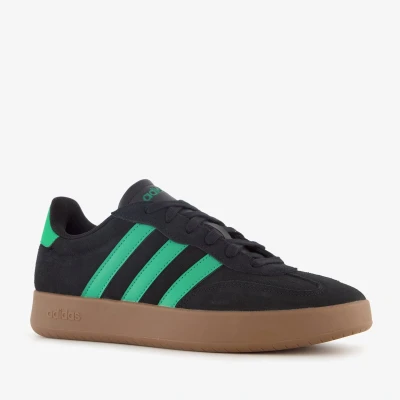 Afbeelding van adidas Barreda schoenen heren, Core Black Court Green Gum5, 45 1/3 EU