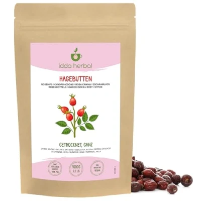Afbeelding van Complete hynorhodon (1 kg), hele hynorhodon, gedroogd, vruchten, 100% natuurlijk kanina zonder additieven