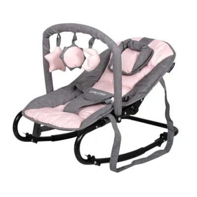 Afbeelding van Little World Wipstoel Starwing Gray Pink