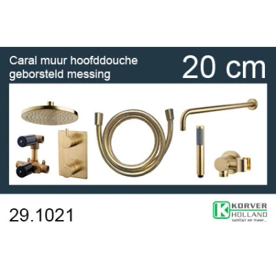 Afbeelding van Wiesbaden one pack inbouwthermostaatset rond type 402 GM (20cm)