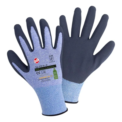 Afbeelding van L+D goes green 1210 11 Fijngebreide handschoenen Latex Maat (handschoen): EN 388:2016+A1:2018, 21420:2020 1 paar