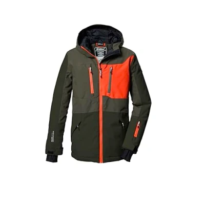 Afbeelding van Killtec Ksw 397 Bys ski Jckt Functioneel jack met capuchon en sneeuwbescherming voor kinderen