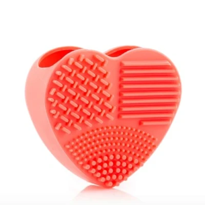 Afbeelding van Reiniger voor make upborstels Heart InnovaGoods