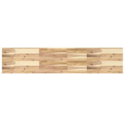 Afbeelding van Tafelblad rechthoekig 120x30x4 cm massief acaciahout