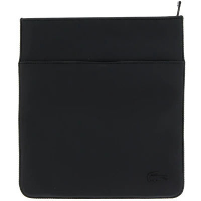 Afbeelding van Lacoste FLAT Crossover BAG Schoudertas, Maat: One Size, Black