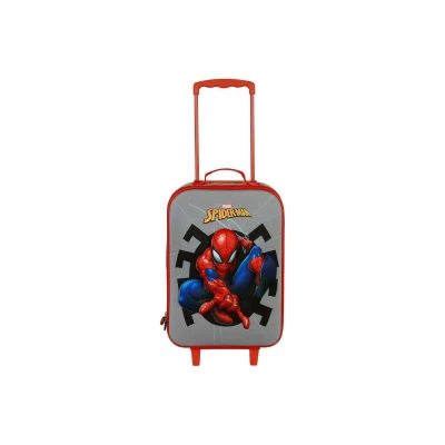 Afbeelding van Spiderman jongens trolley 3D 52 cm
