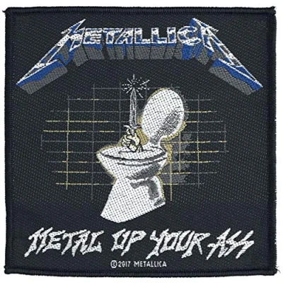 Afbeelding van Metallica Metal Up Your Ass Patch Multicolours