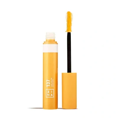 Image de 3INA MAKEUP Le Mascara Coloré 137 Jaune Avec Kératine Légumes Pour Cils Volumisant Yeux Sensibles Vegan Cruelty Free