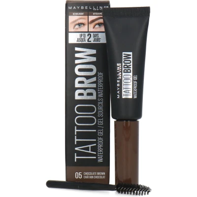 Afbeelding van Maybelline Tattoo Brow Waterproof Wenkbrauwgel 05 Chocolate Brown