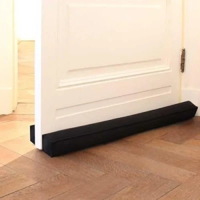 Afbeelding van Dubbele tochtstopper, 70 cm, deurtochtstopper, bescherming tegen trekken en lawaai, vierkante stopper, verschillende maten