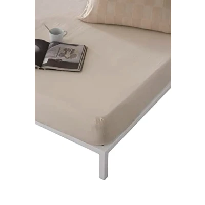 Afbeelding van Verstelbaar onderlaken Naturals ELBA Beige 150 x 200 (Bed van 150)