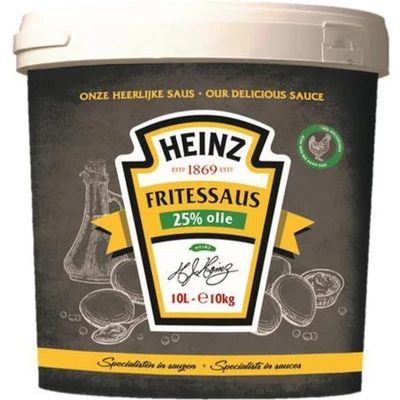 Afbeelding van Heinz Fritessaus 25% Olie 10l