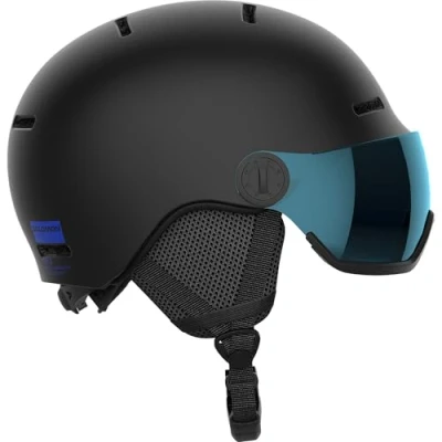 Afbeelding van Orka Visor Skihelm Junior Black 990 S Zwart Skihelmen