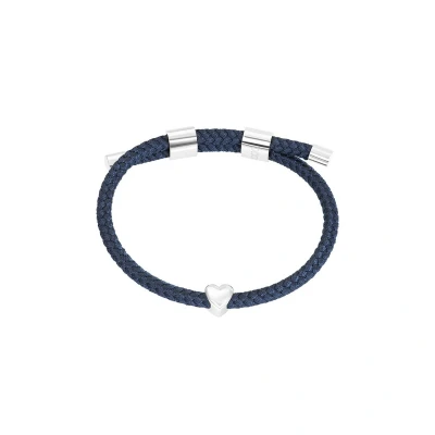 Afbeelding van iXXXi Jewelry Cozy Heart Blauw Dames Armband One Size