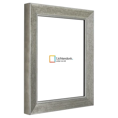 Afbeelding van Fotolijst Hout Zilver 13x18 cm