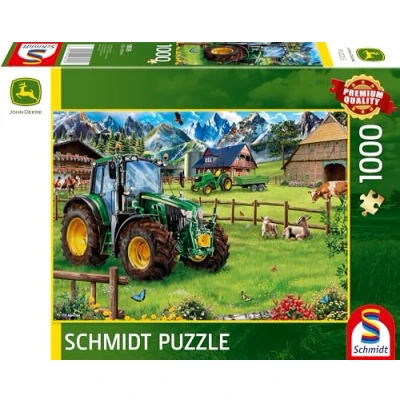 Afbeelding van John Deere Alpenlandschap 1000 stukjes