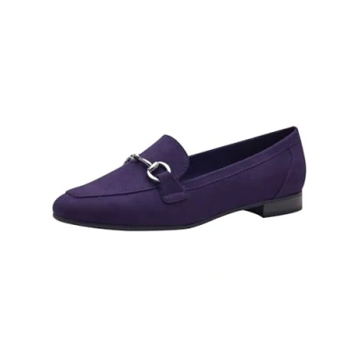 Afbeelding van Marco Tozzi Instappers, Dames, Maat: 40, Purple Textiel