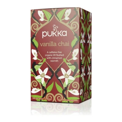Afbeelding van 4x Pukka Thee Vanilla Chai 20 stuks