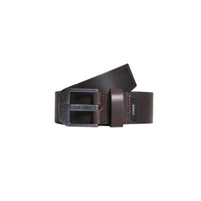 Afbeelding van CHASIN&#039; Riem Heren Mason 100% Leer Broekriemen Bruin