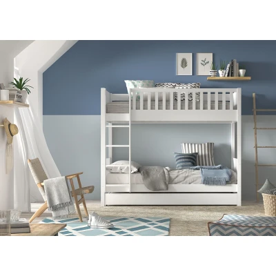 Afbeelding van KidsOnly Scott Stapelbed met Slaaplade Wit