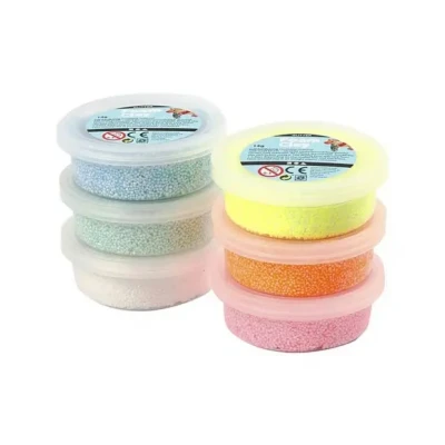 Afbeelding van Foam Clay®, Glitter, Pastelkleuren, 14 gr, 6 Doosje