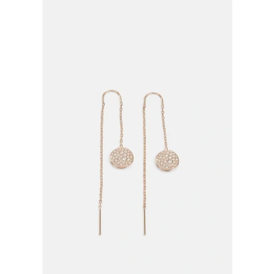 Afbeelding van Swarovski Meteora Chain Oorbellen Rose goldcoloured, Dames, Maat: One Size, gold coloured