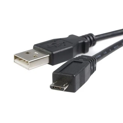 Afbeelding van Kabel USB naar Micro Startech UUSBHAUB2M A B Zwart