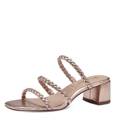 Afbeelding van Tamaris Muiltjes met hak, Dames, Maat: 40, Rose gold Kunststof