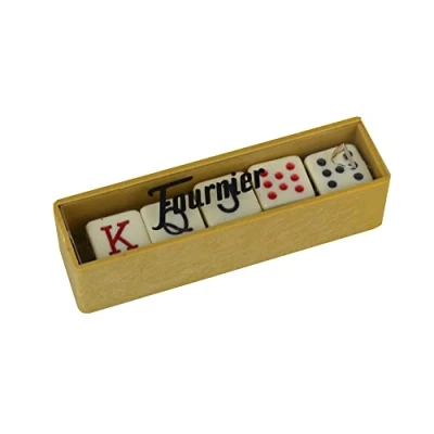 Afbeelding van Fournier Craps Poker doos bruin (F28984)