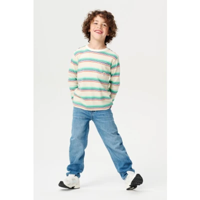Image de Longsleeve Lemoore Stripe pattern Off white 92