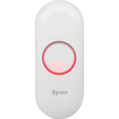 Afbeelding van Beldrukker Byron (Draadloos, 100 meter, Wit)
